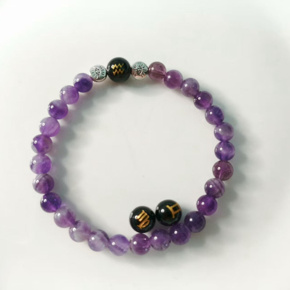Sister Constellation Crystal Bracelets -Calming, Intuition, Spiritual Protection *Love, Harmony, Self-Acceptance