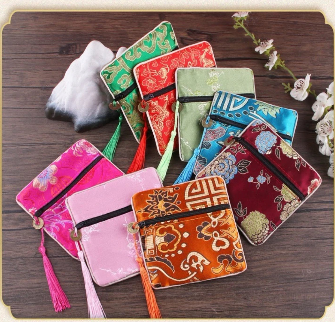 SILK-LUXE UPGRADE:Gift a Fortune Pouch with Your Crystal!