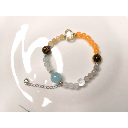 Wealth*passion*success Tailored for Scorpio Soulmate Crystal Bracelet | Born Rabbit year Scorpio Queen 🌌