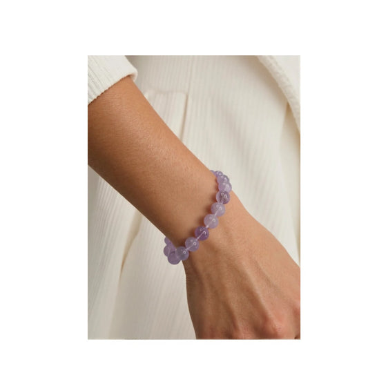 Handmade Amethyst Bracelet – Designed for Mindful Living