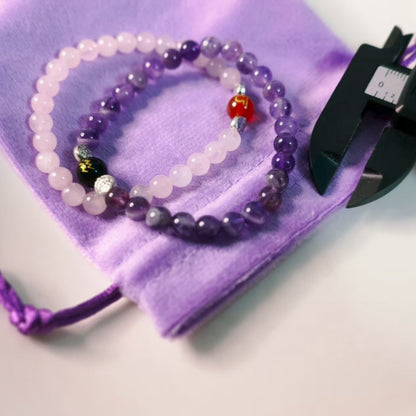 Sister Constellation Crystal Bracelets -Calming, Intuition, Spiritual Protection  *Love, Harmony, Self-Acceptance