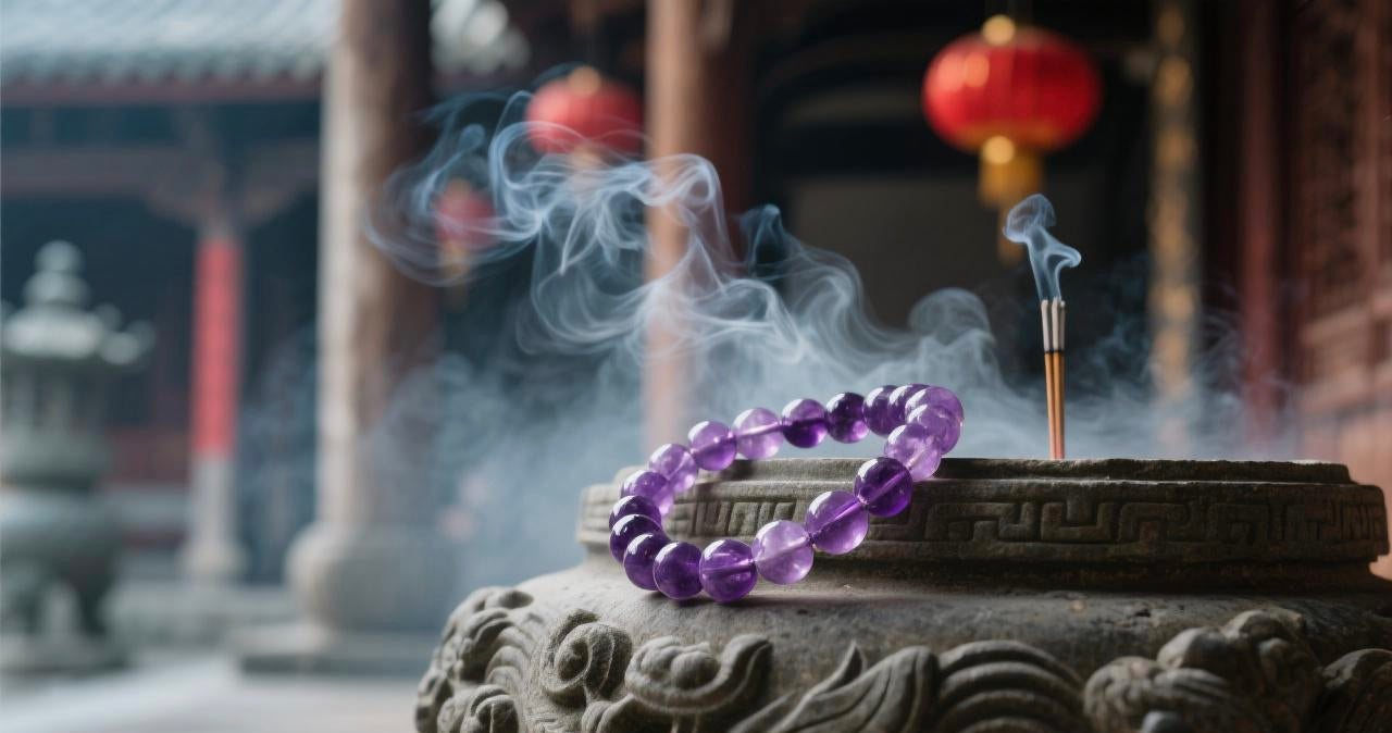 Handmade Amethyst Bracelet – Designed for Mindful Living