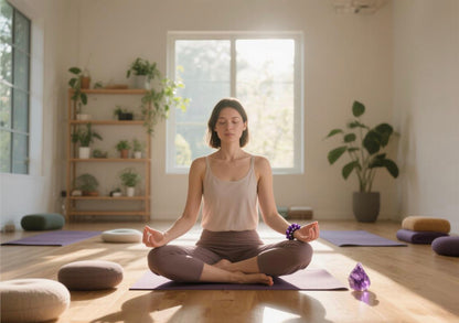 Handmade Amethyst Bracelet – Designed for Mindful Living