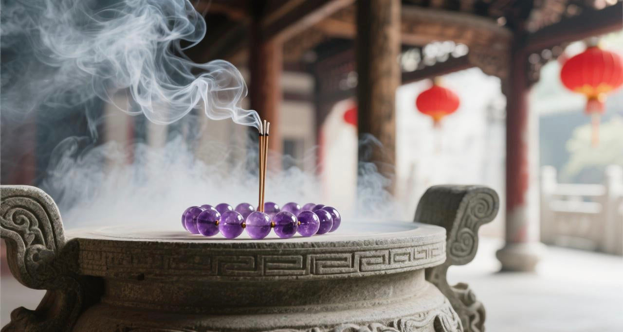 Handmade Amethyst Bracelet – Designed for Mindful Living