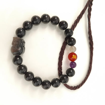 Lucky Charm for Son/man Rooster Zodiac 5 - Element Energy Bracelet